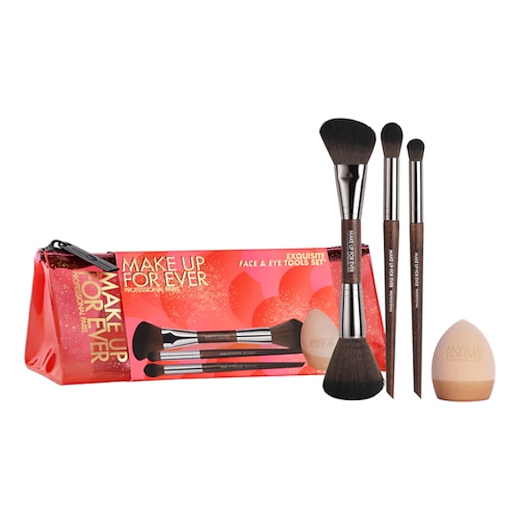 Exquisite Face & Eye Tools Set – Coffret maquillage Pinceaux, MAKE UP FOR EVER